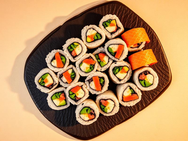 Sushi mixto 18 pzs